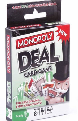 

M-Alive Monopoly Deal The Deal Cards Game Play For 2 to 5 Players .(Multicolor)