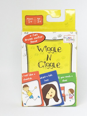 

Trunk Works Wiggle n Giggle - a fun gross motor game(Yellow)