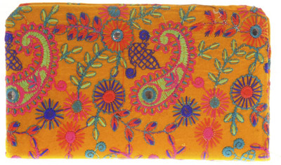 

Aliado Casual Yellow Clutch
