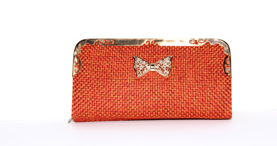 

TUNEROX Casual Orange Clutch