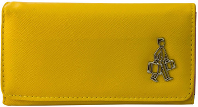 

Heels & Handles Casual Yellow Clutch