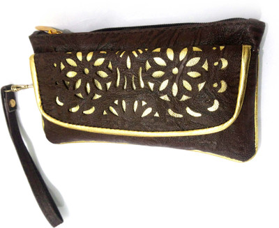 

OBEROI Casual Brown Clutch
