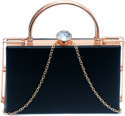 

Belleza Party Black Clutch