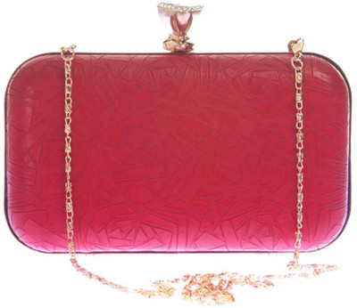 

Aliado Casual Red Clutch
