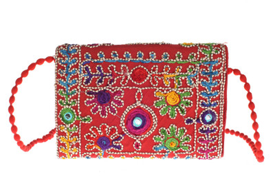 

More Bangla Casual Red Clutch