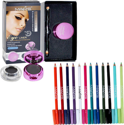 

AV Gel Kajal Lipsliner(Set of 13)