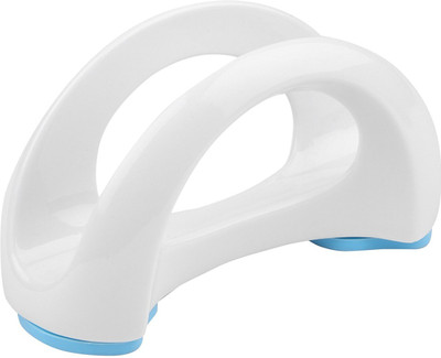 

Krauss 1 Compartments Ceramic Napkin Holder(White, Blue)