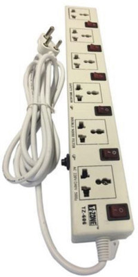 

VKGEnterprises Royal Power Extension-9006-6 Socket 10000 A Three Pin Socket