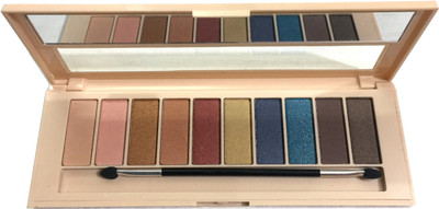 

LUV-LI PROFESSIONAL THE ROCK NUDES SERIES 10 COLOR EYE SHADOW PALETTE 22.25 g(MULTICOLOR)
