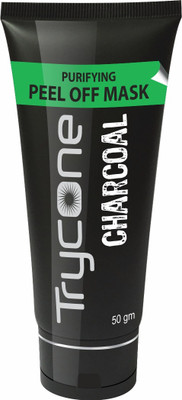 

TRYCONE ACTIVATED CHARCOAL PEEL OFF MASK FOR INSTANT GLOW ( BLACKHEADS, WHITEHEADS AND TANNING REMOVER) - 50 GM(50 g)