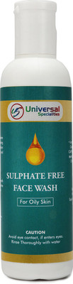 

UNIVERSAL SPECIALITIES SULPHATE FREE FACE WASH For Oily Skin Face Wash(50 ml)