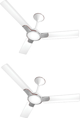 

Havells Standard AARIA 3 Blade Ceiling Fan(Pearl White Silver, Pack of 2)