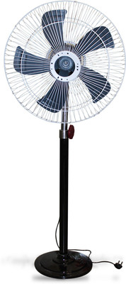 Akshat 18 in. Adjustable Pedestal Fan 5 BLADES 5 Blade Pedestal Fan(BLUE, RED) available at flipkart for Rs.1349