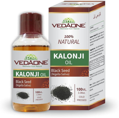 

VEDAONE 100% Natural Cold Pressed Kalonji Oil Hair Oil(100 ml)