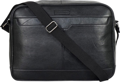 

Justanned Messenger Bag(Black)