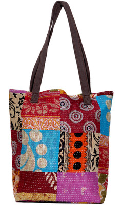 

Indistar Men & Women Casual Multicolor Cotton Tote