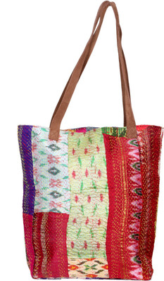 

Indistar Men & Women Casual Multicolor Silk Tote