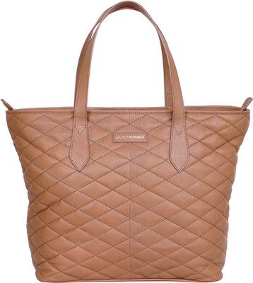

Justanned Hand-held Bag(Beige)