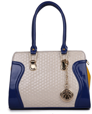 

Women Marks Hand-held Bag(White, Blue), Blue;white
