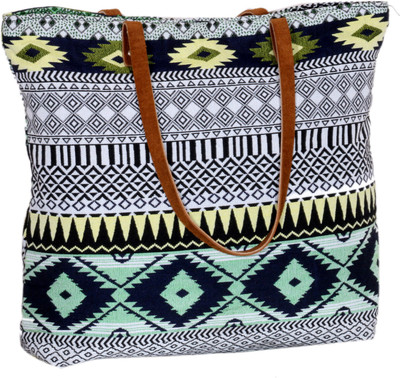 

Indistar Men & Women Casual Multicolor Cotton Tote