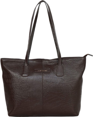 

Justanned Hand-held Bag(Black)