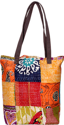 

Indistar Men & Women Casual Multicolor Cotton Tote