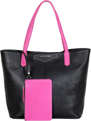 

Justanned Hand-held Bag(Black)