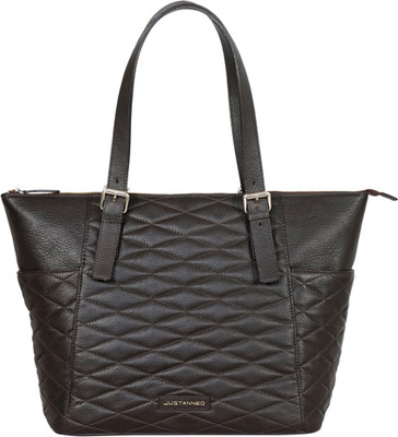 

Justanned Hand-held Bag(Black)