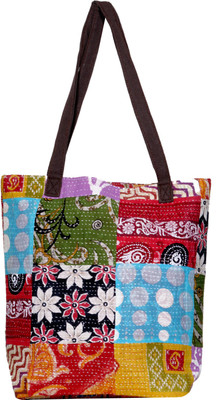 

Indistar Men & Women Casual Multicolor Cotton Tote