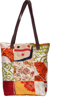 

Indistar Men & Women Casual Multicolor Cotton Tote
