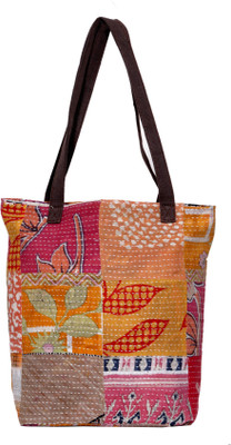 

Indistar Men & Women Casual Multicolor Cotton Tote