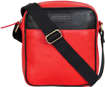 

Justanned Messenger Bag(Red)