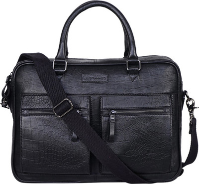 

Justanned Messenger Bag(Black)