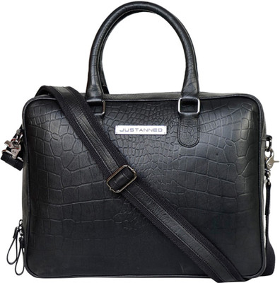 

Justanned Messenger Bag(Black)