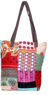 

Indistar Men & Women Casual Multicolor Cotton Tote