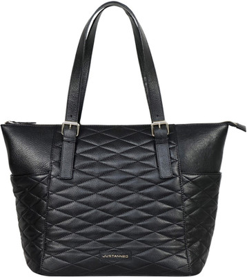 

Justanned Hand-held Bag(Black)