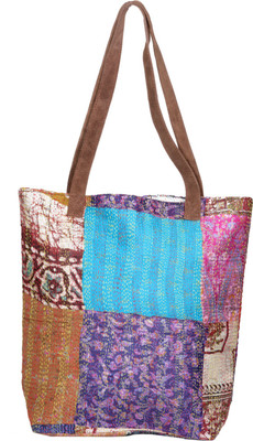 

Indistar Men & Women Casual Multicolor Silk Tote