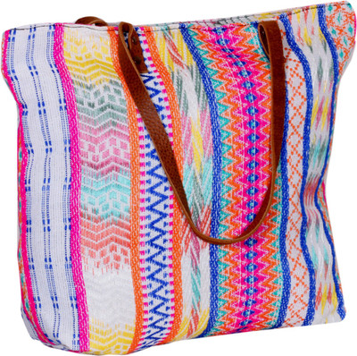 

Indistar Men & Women Casual Multicolor Cotton Tote