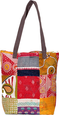 

Indistar Men & Women Casual Multicolor Cotton Tote