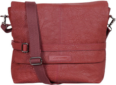 

Justanned Messenger Bag(Red)