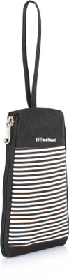 

HOME HEART Pouch Potli(Black, White)
