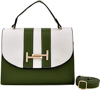 

Mark & Keith Sling Bag(Green, Grey)