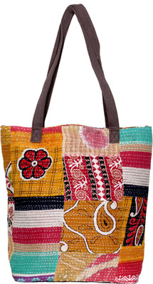 

Indistar Men & Women Casual Multicolor Cotton Tote