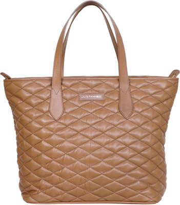 

Justanned Hand-held Bag(Brown)
