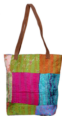 

Indistar Men & Women Casual Multicolor Silk Tote