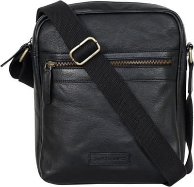 

Justanned Messenger Bag(Black)