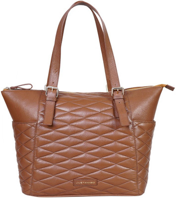 

Justanned Hand-held Bag(Brown)