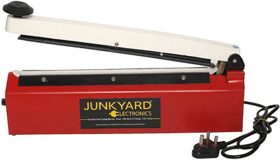 

Junkyard 12 inch Hand Sealing Machine (impulse sealer) for packing plastic & aluminium pouch and bags Table Top Heat Sealer(300 mm)