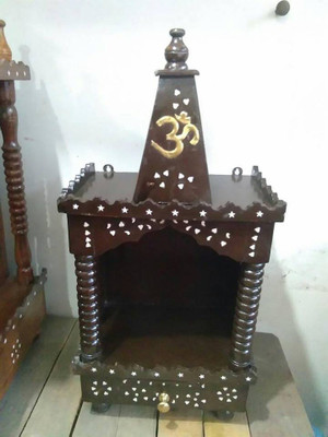 

Mayur enterprises Solid Wood Home Temple(Height: 70 cm)