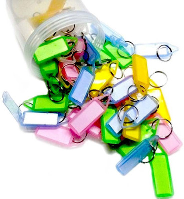 

ShopTop Assorted Tag Pack of 50 Key Chain Key Chain